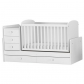 Продукт Arbor Baby & Junior Бяло - Трансформиращо се детско легло - 1 - BG Hlapeta